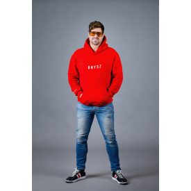 Basic BNYSZ hoodie - Piros